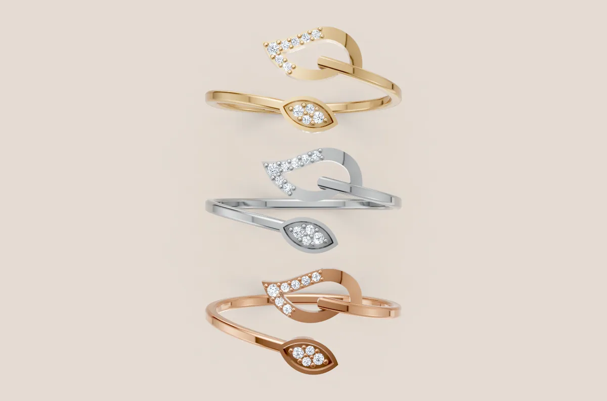 Round Diamond Ring R00886 thumbnail 3