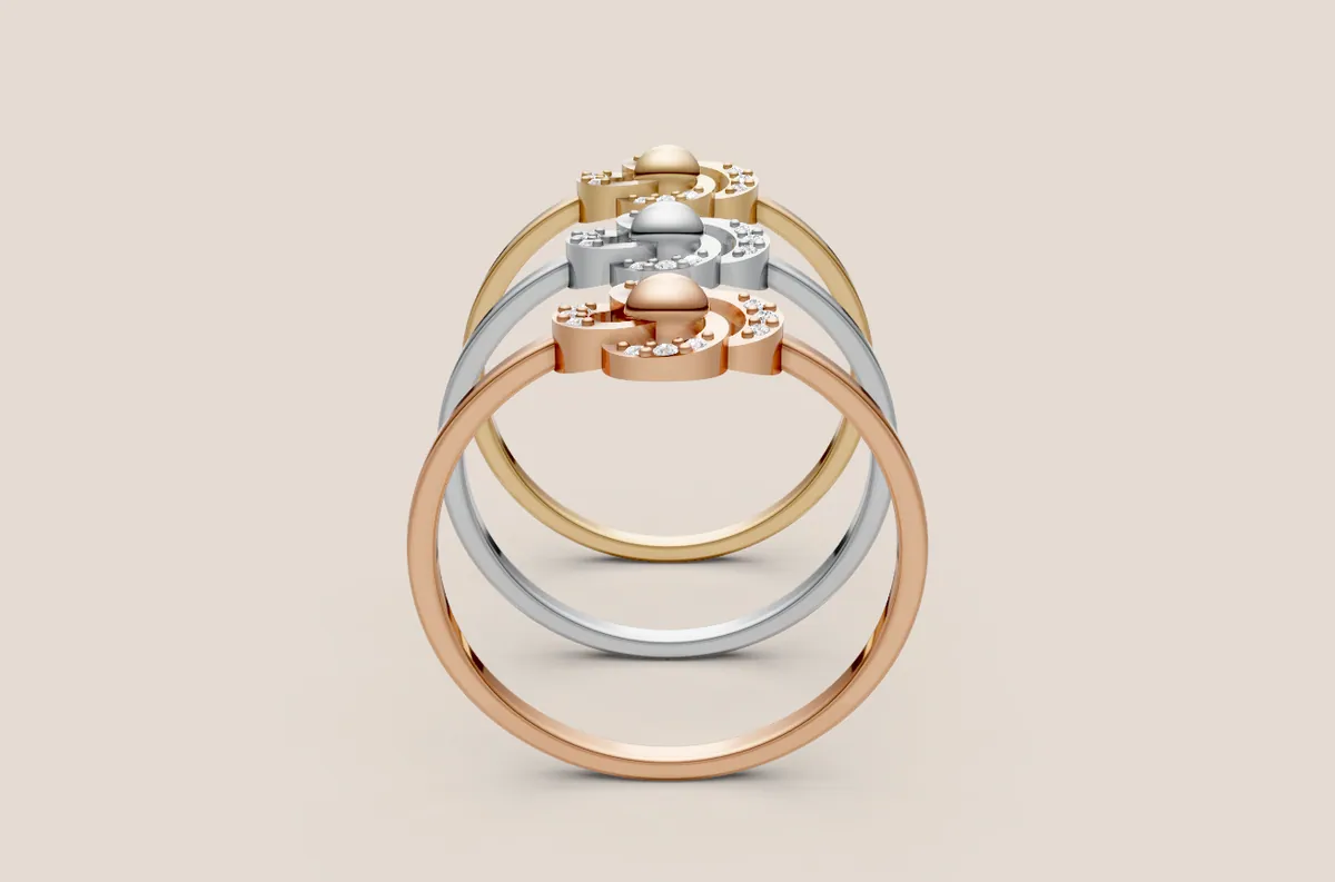 Round Diamond Ring R00888 thumbnail 2