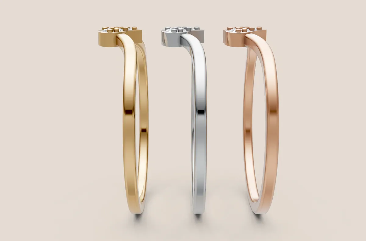Round Diamond Ring R00891 thumbnail 2