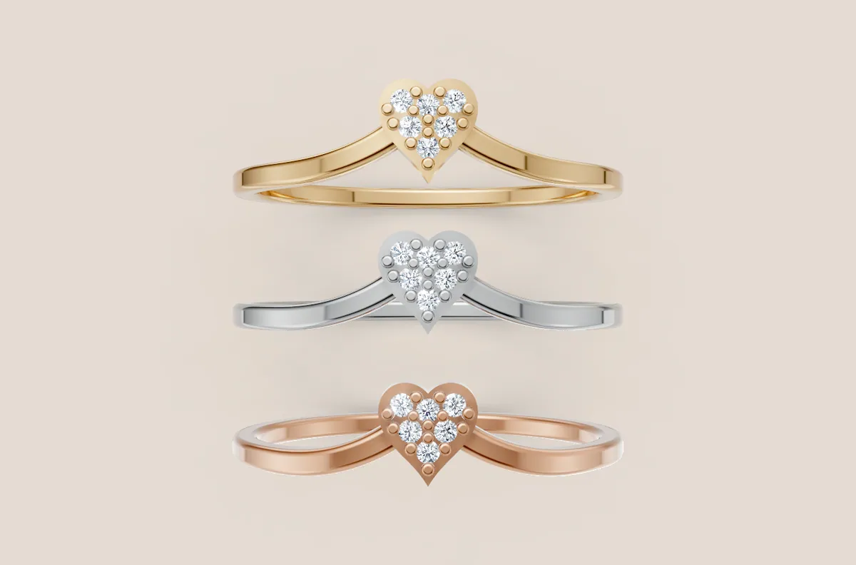 Round Diamond Ring R00891 thumbnail 3