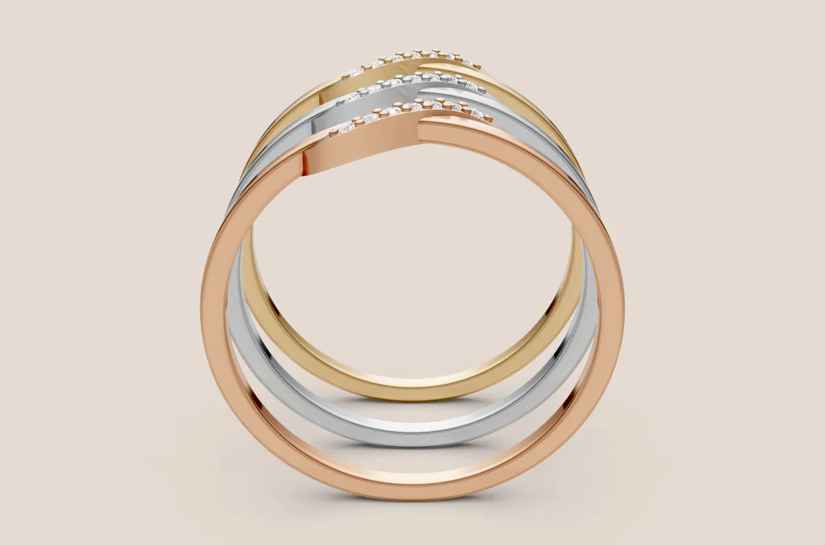 Round Diamond Ring R00892 thumbnail 2