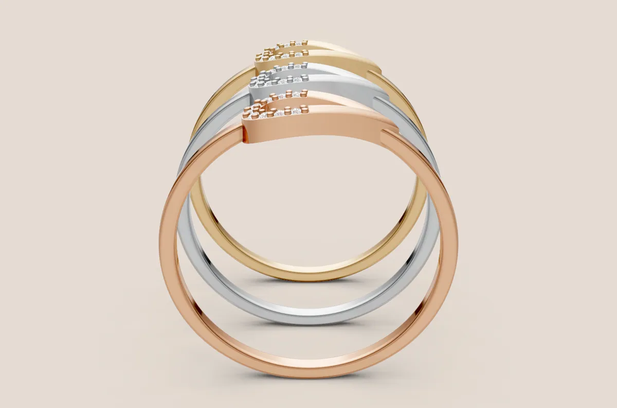 Round Diamond Ring R00893 thumbnail 2