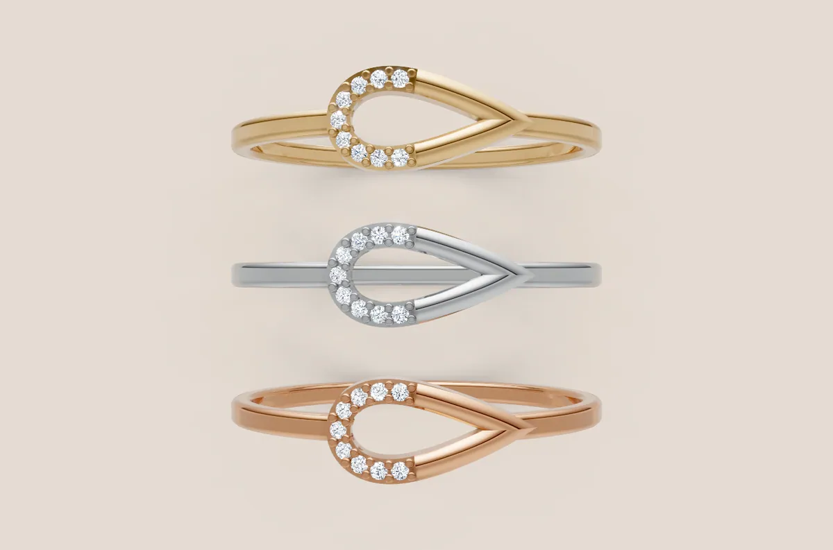 Round Diamond Ring R00893 thumbnail 3