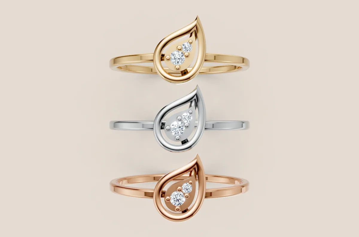 Round Diamond Ring R00895 thumbnail 3