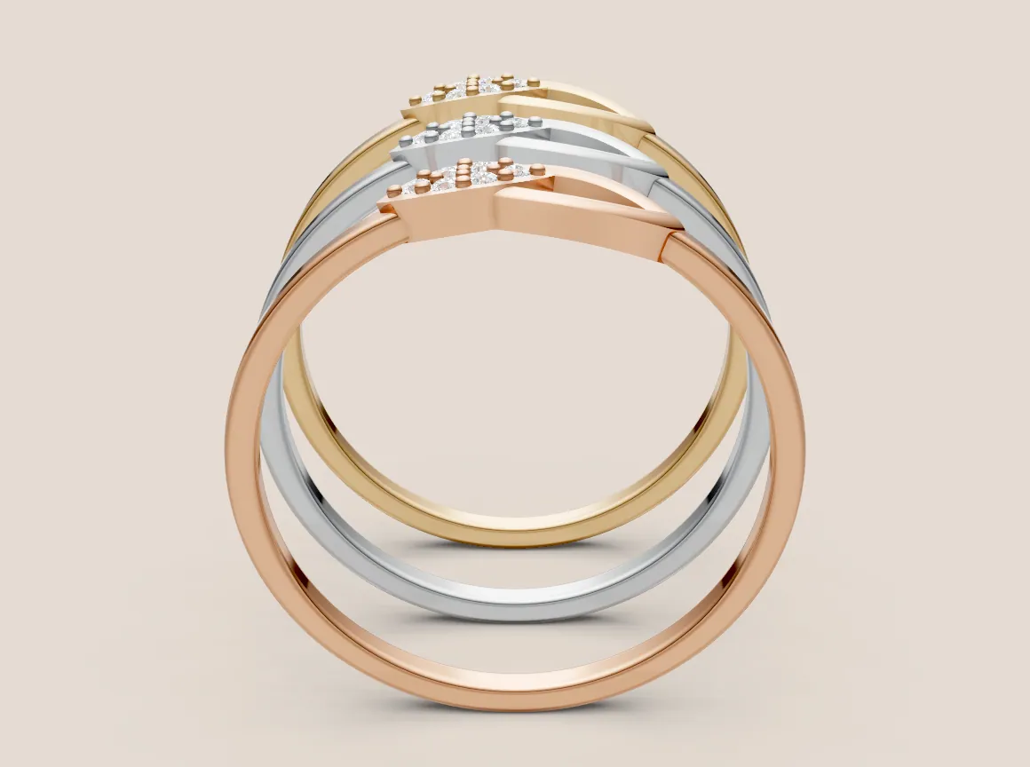 Round Diamond Ring R00897 thumbnail 2