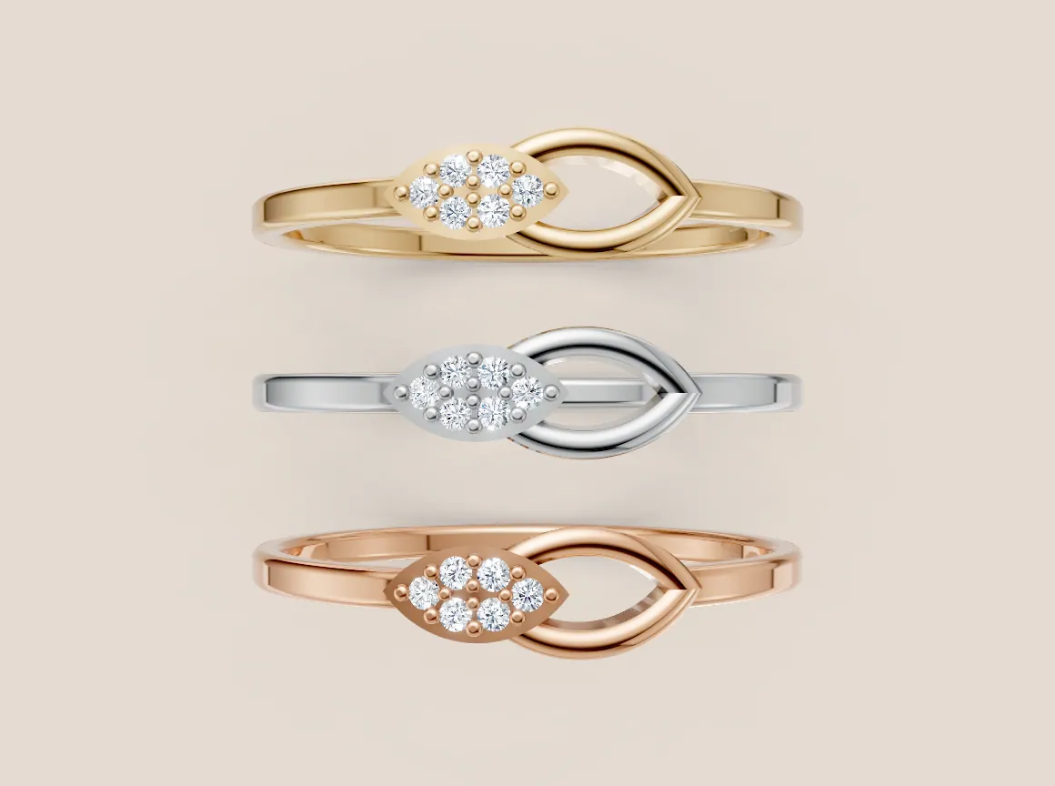 Round Diamond Ring R00897 thumbnail 3
