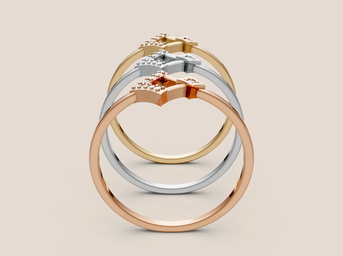 Round Diamond Ring R00898 thumbnail 2