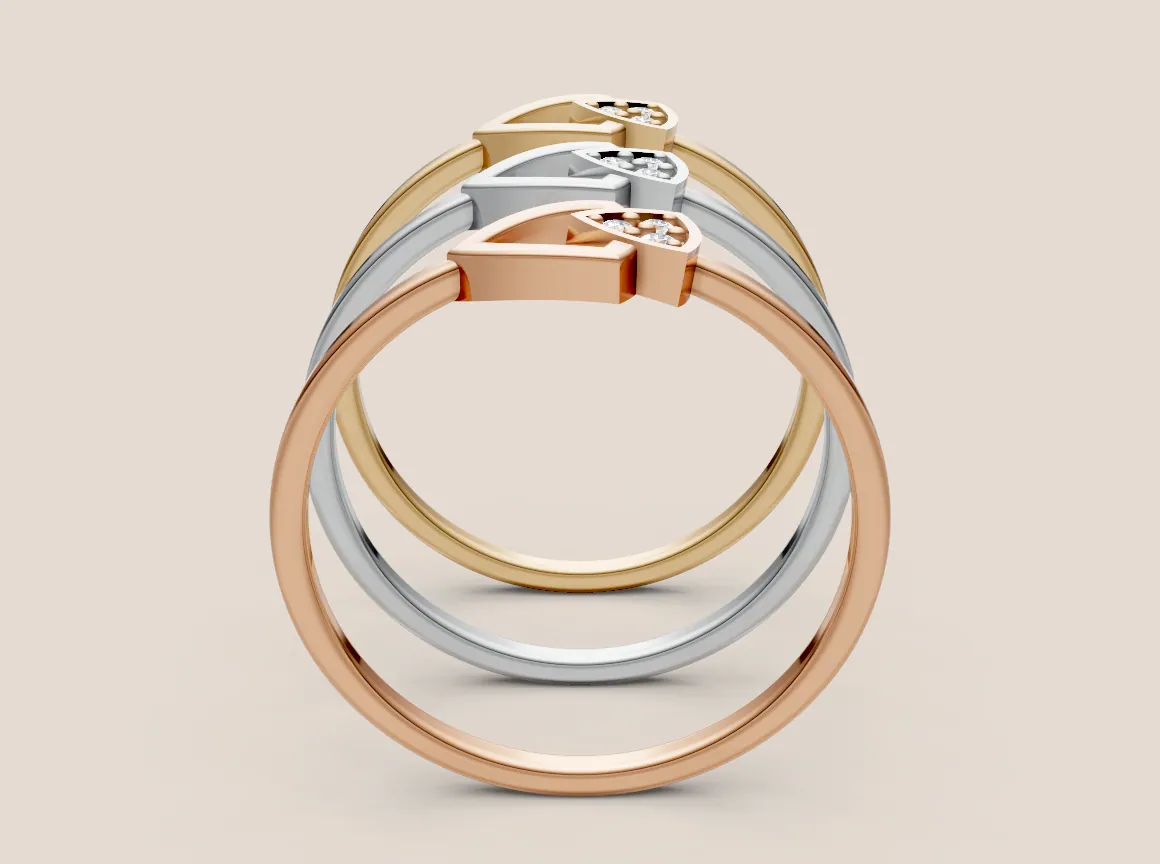 Round Diamond Ring R00899 thumbnail 2