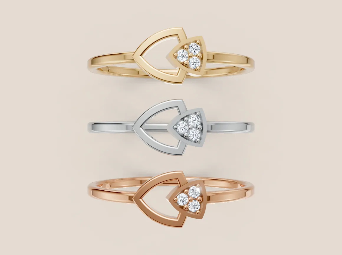 Round Diamond Ring R00899 thumbnail 3