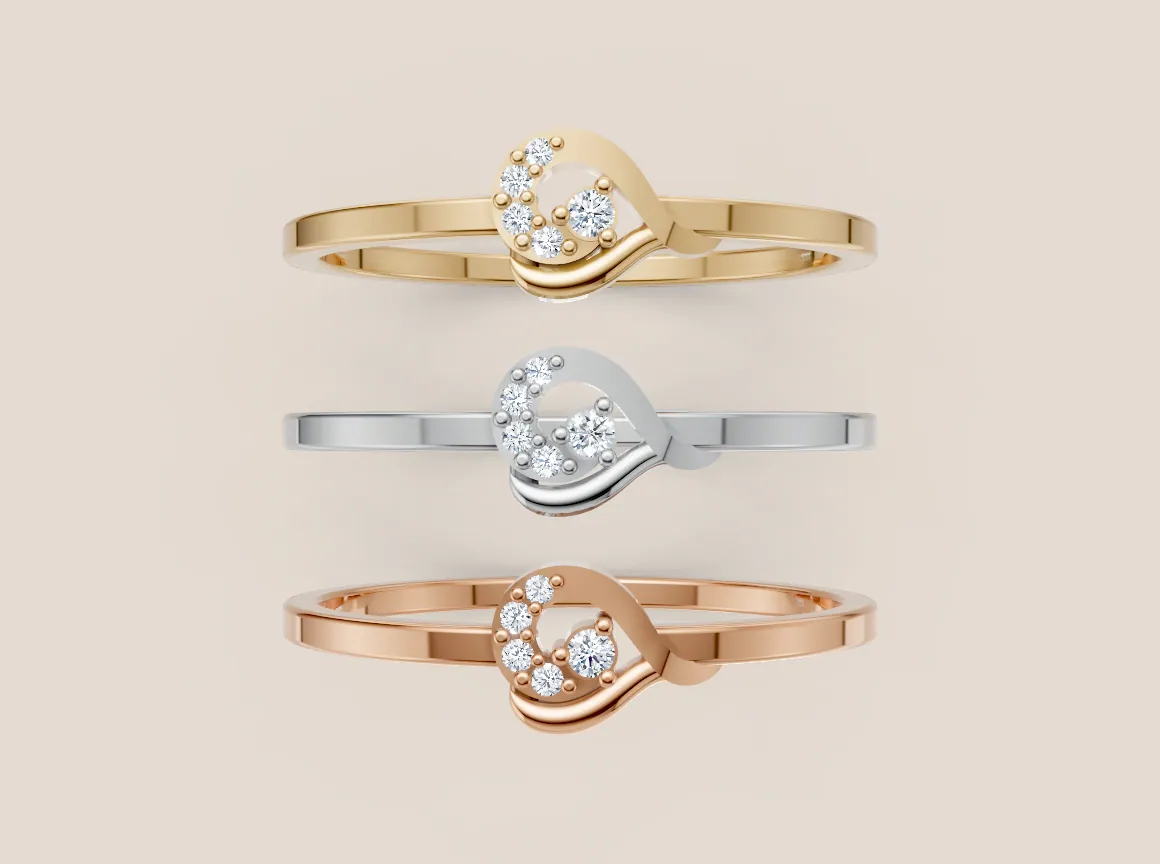 Round Diamond Ring R00902 thumbnail 3