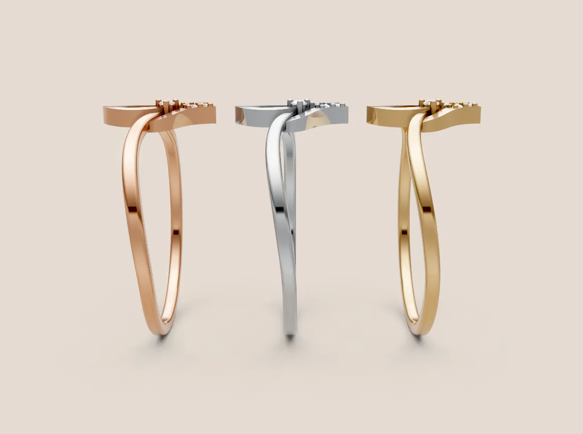Round Diamond Ring R00903 thumbnail 2