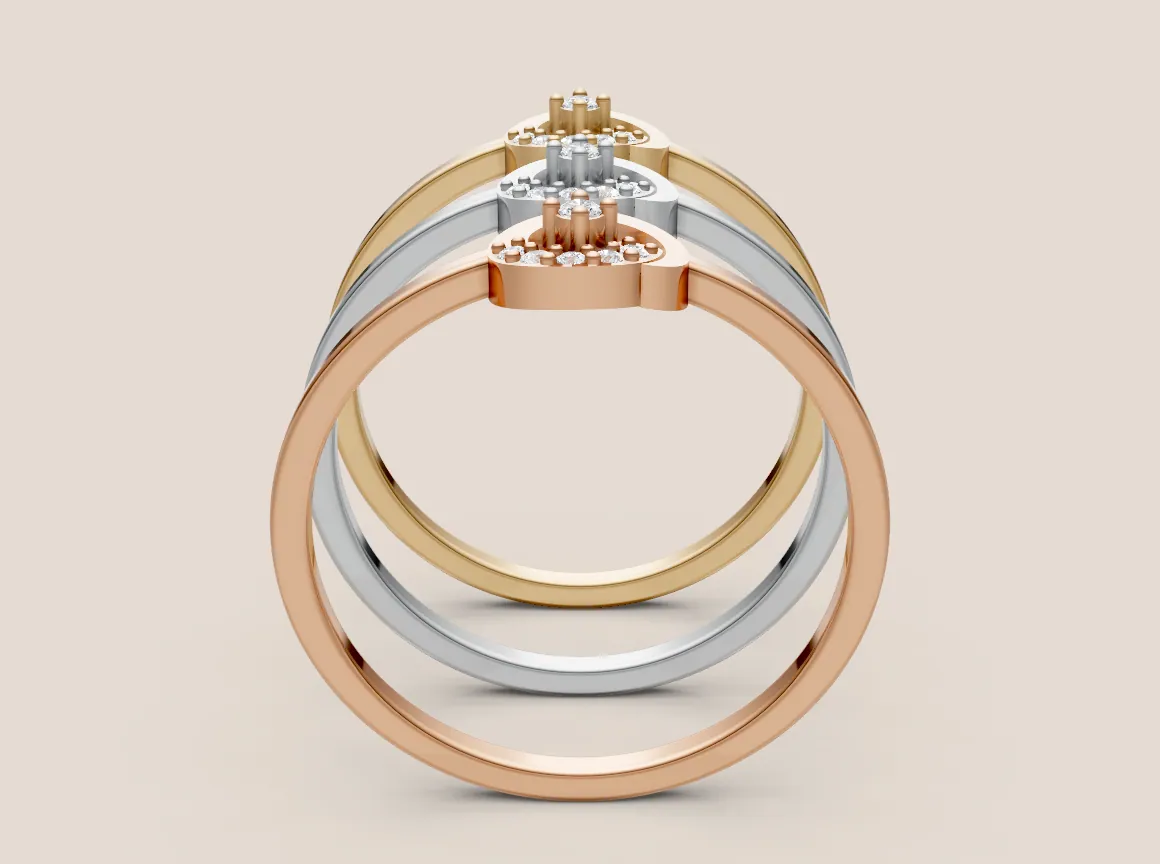 Round Diamond Ring R00904 thumbnail 2