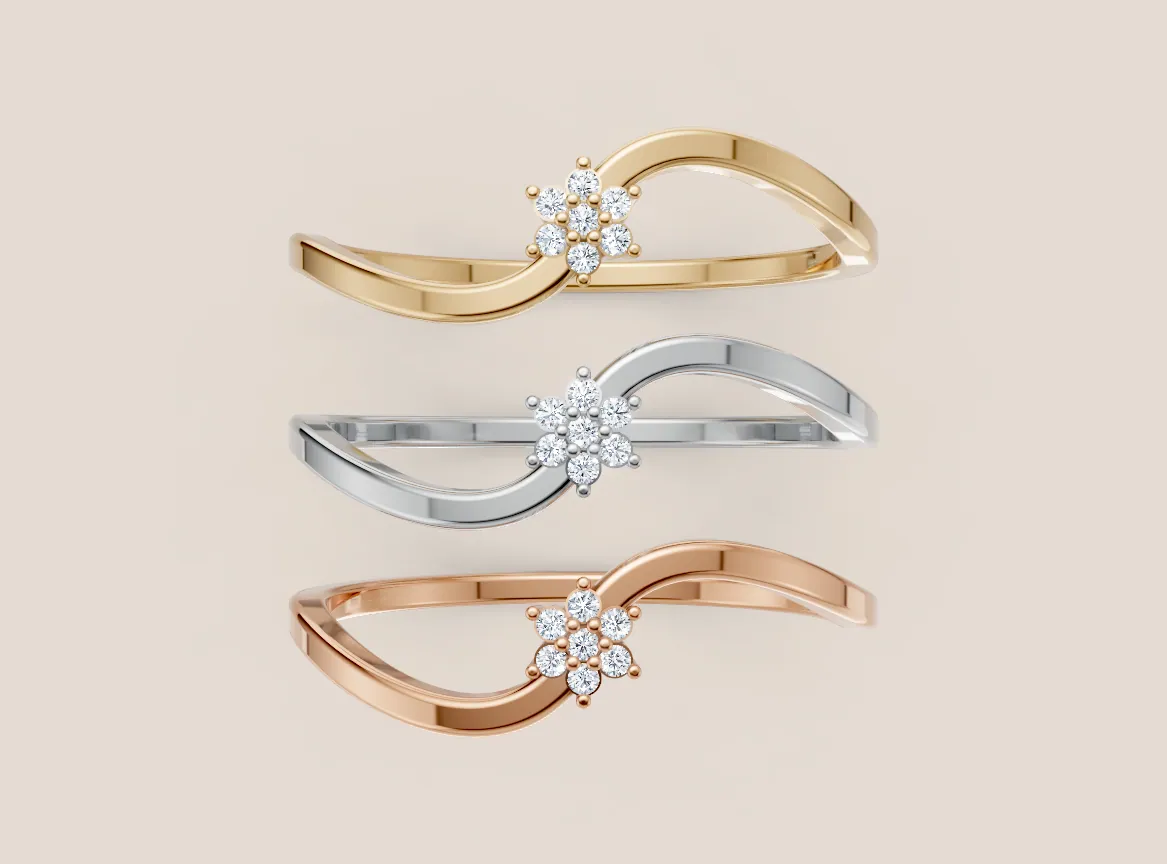 Round Diamond Ring R00906 thumbnail 3