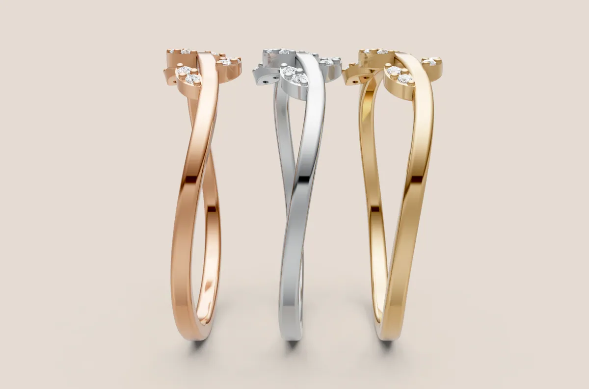 Round Diamond Ring R00907 thumbnail 2