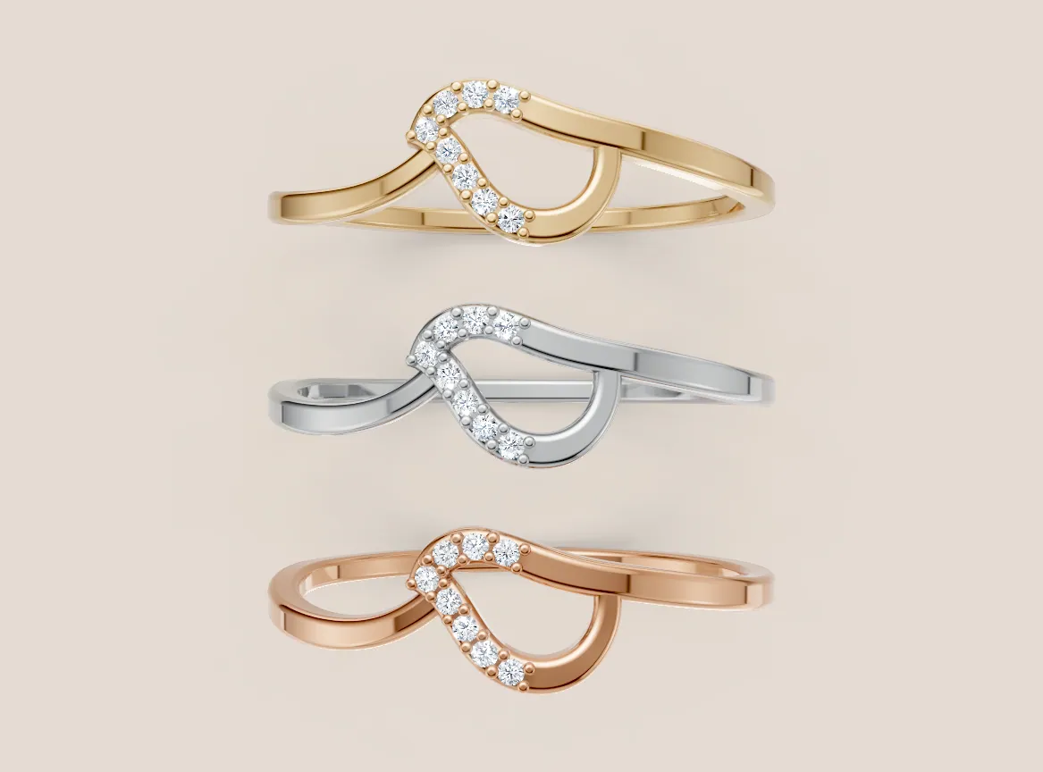 Round Diamond Ring R00909 thumbnail 3