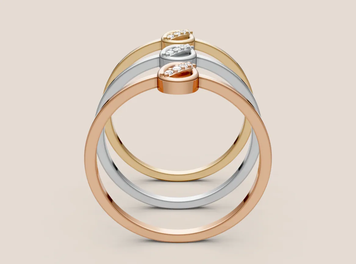 Round Diamond Ring R00910 thumbnail 2