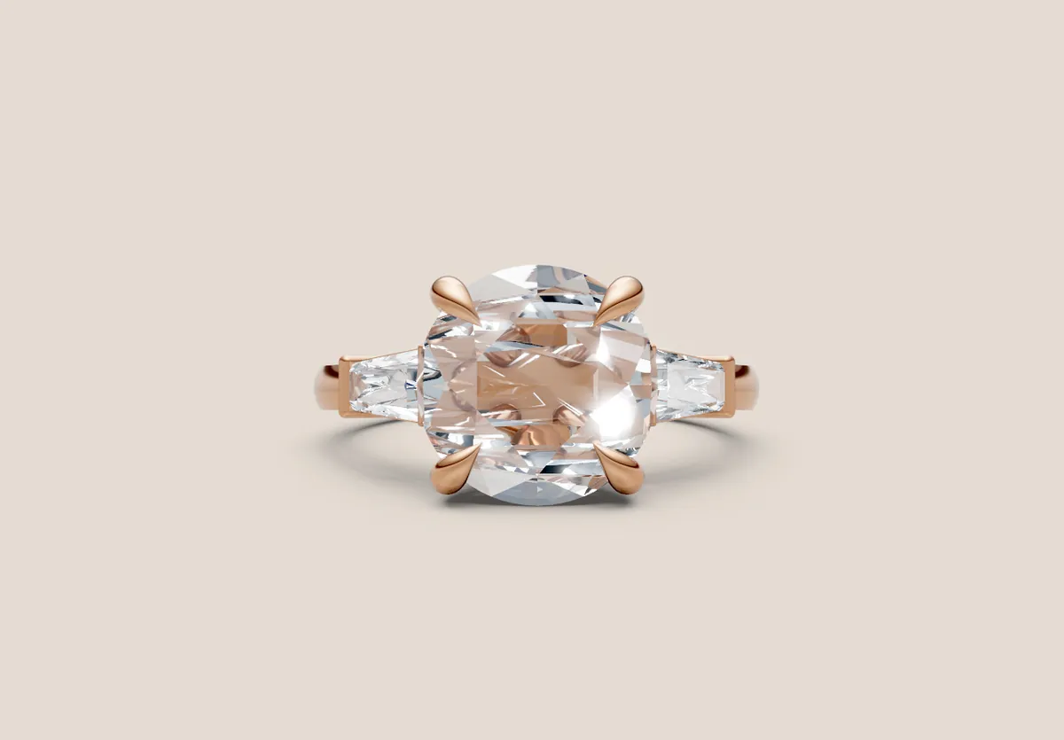 Trilogy Diamond Ring 2 — view 1