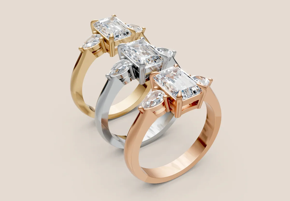 Trilogy Diamond Ring 6 thumbnail 4