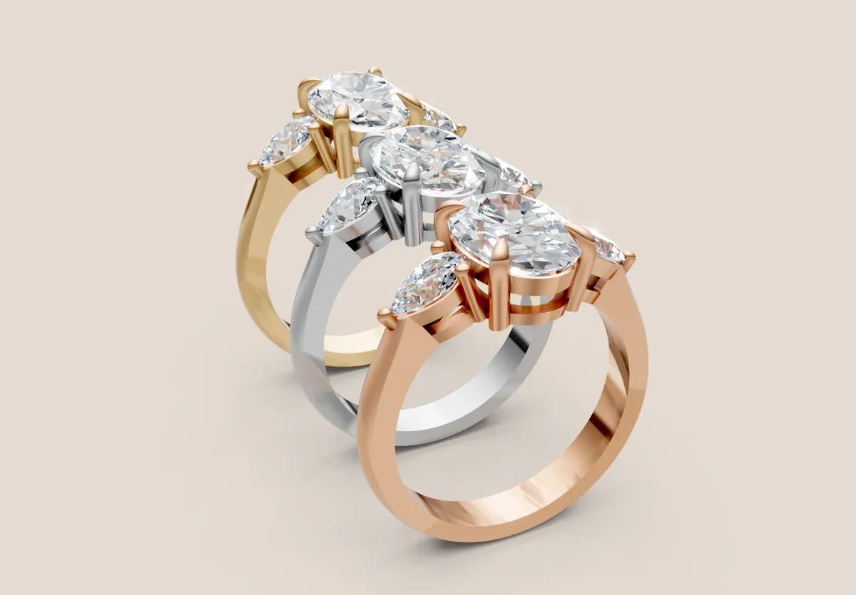 Trilogy Diamond Ring 7 thumbnail 4