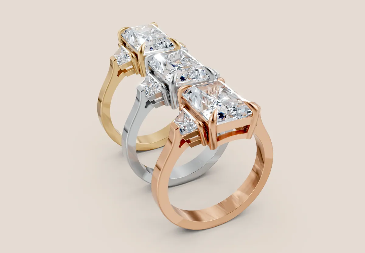 Trilogy Diamond Ring 8 thumbnail 4