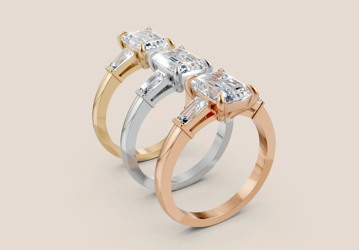 Trilogy Diamond Ring 9 thumbnail 4