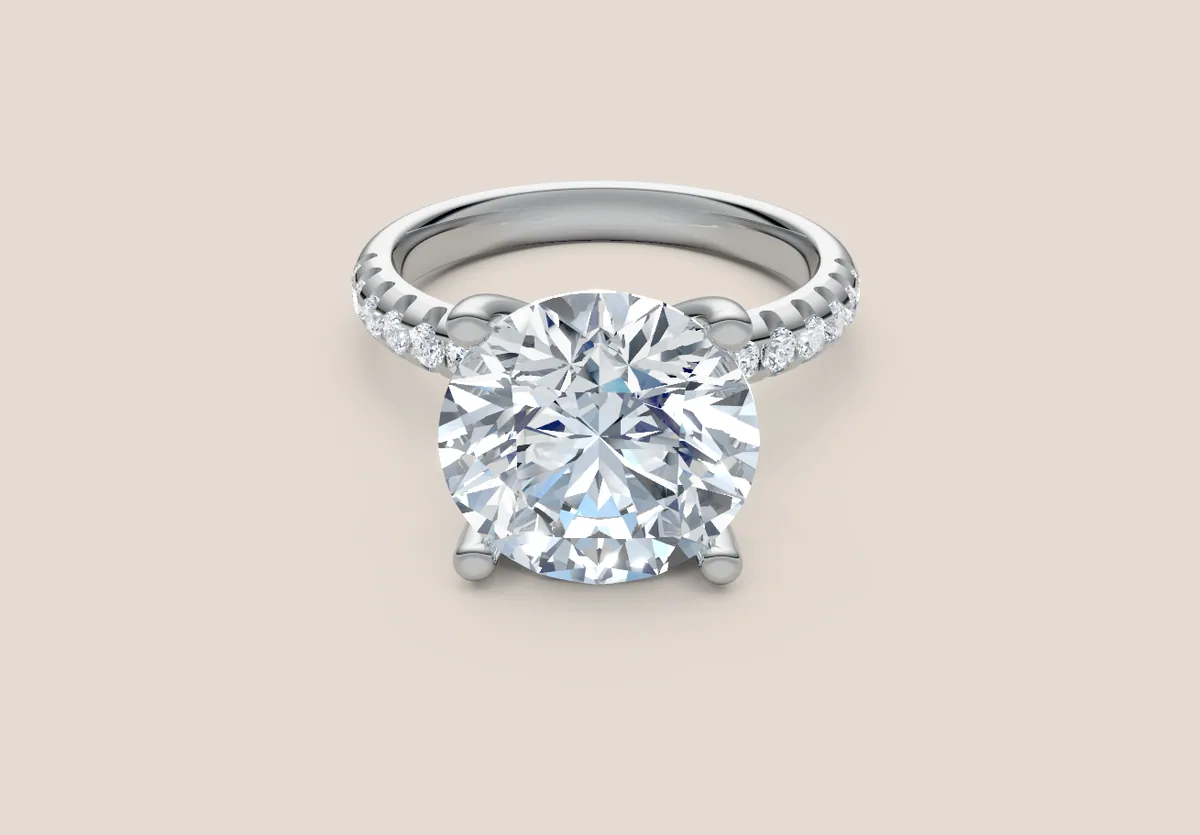 5ct Ring Side Diamonds
