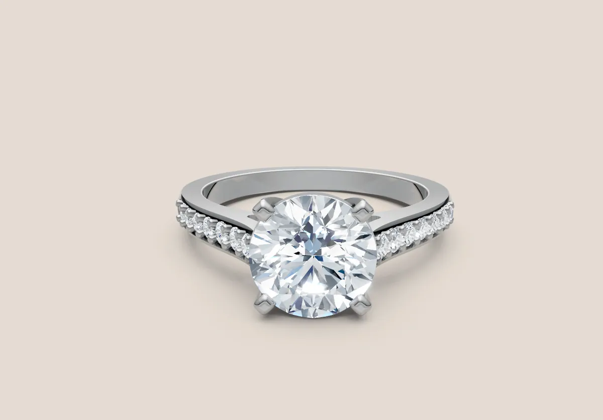 8mm Diamond Ring