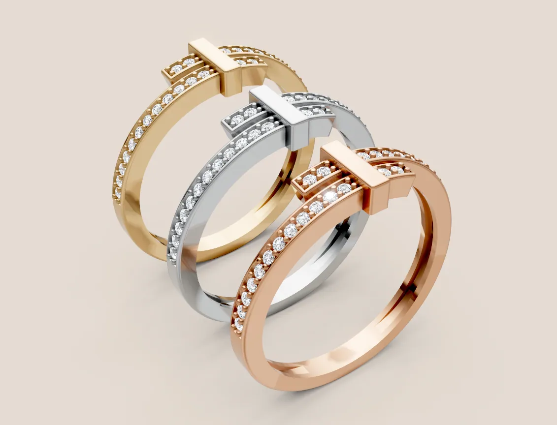 Diamond Cluster Ring R00946