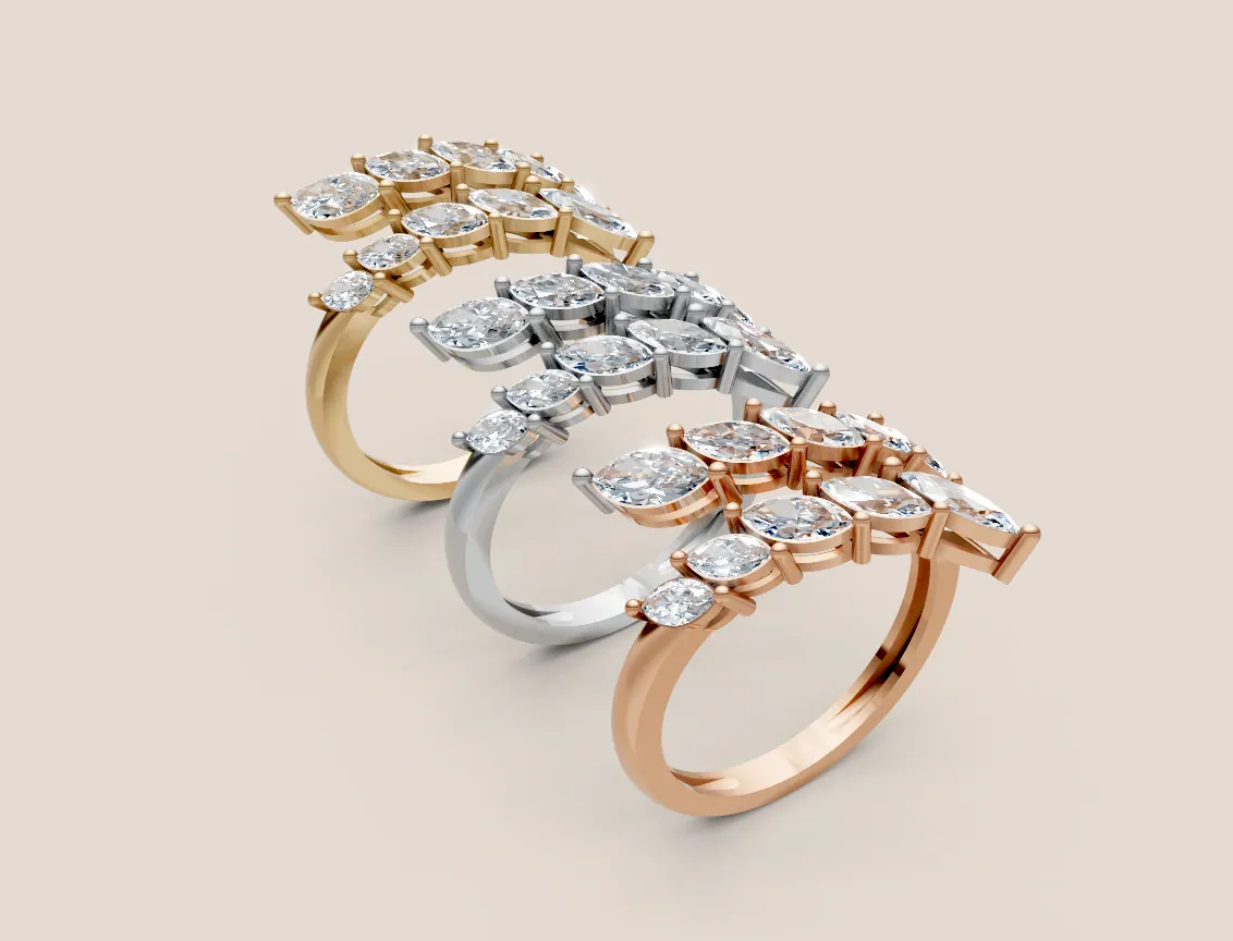 Diamond Cocktail Ring R00925