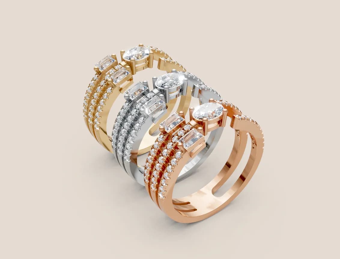 Diamond Cocktail Ring R00936