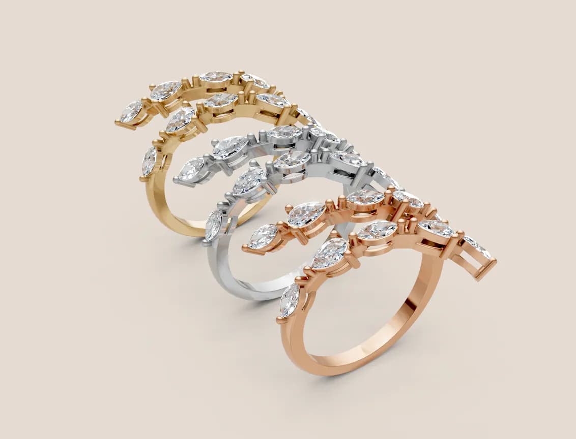 Diamond Cocktail Ring R00961