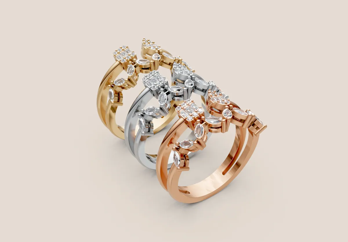 Diamond Cocktail Ring R00980