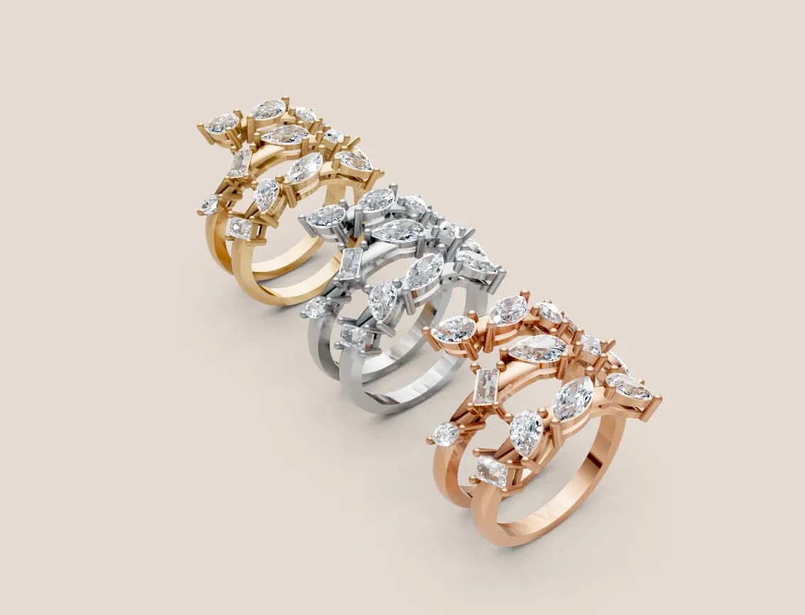 Fancy Diamond Ring R00928