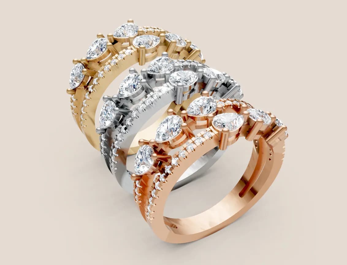 Fancy Diamond Ring R00934