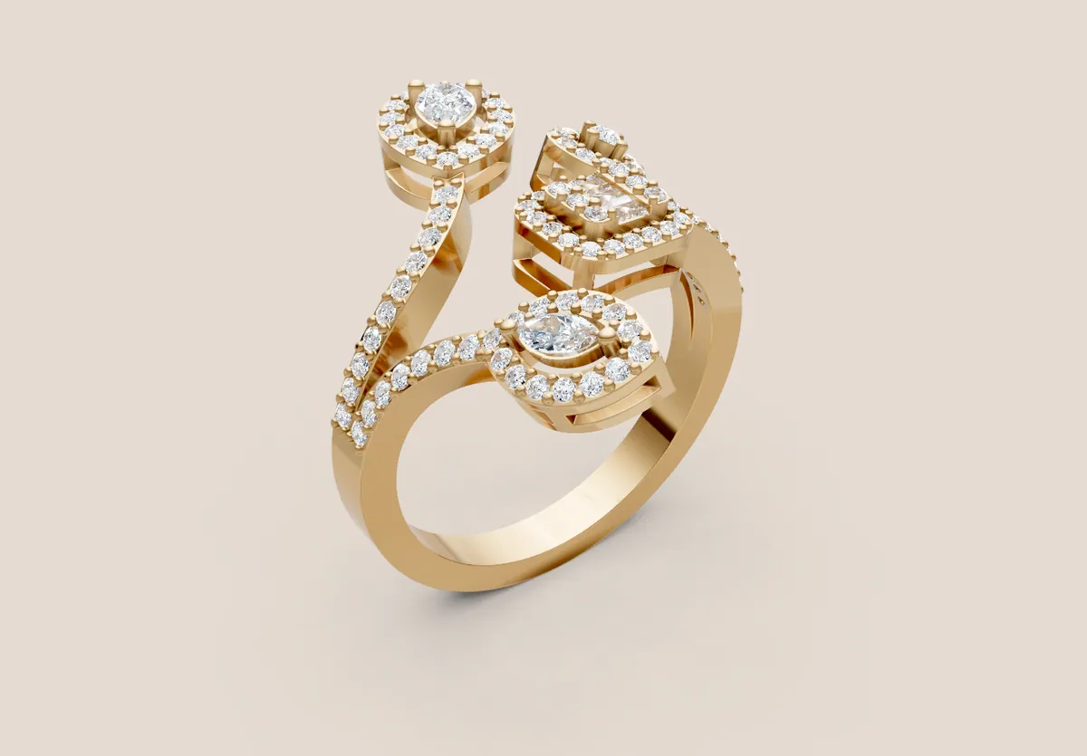Fancy Diamond Ring R00966