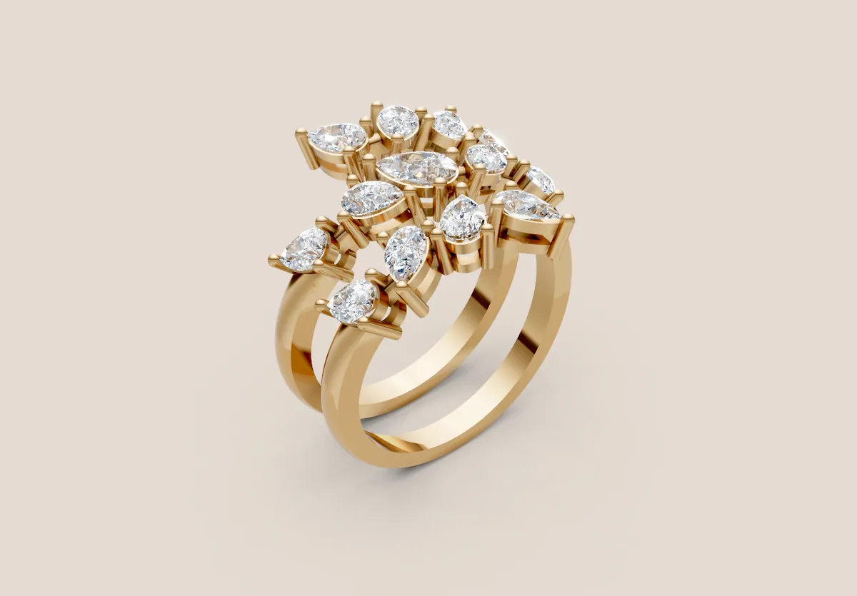 Fancy Diamond Ring R00972
