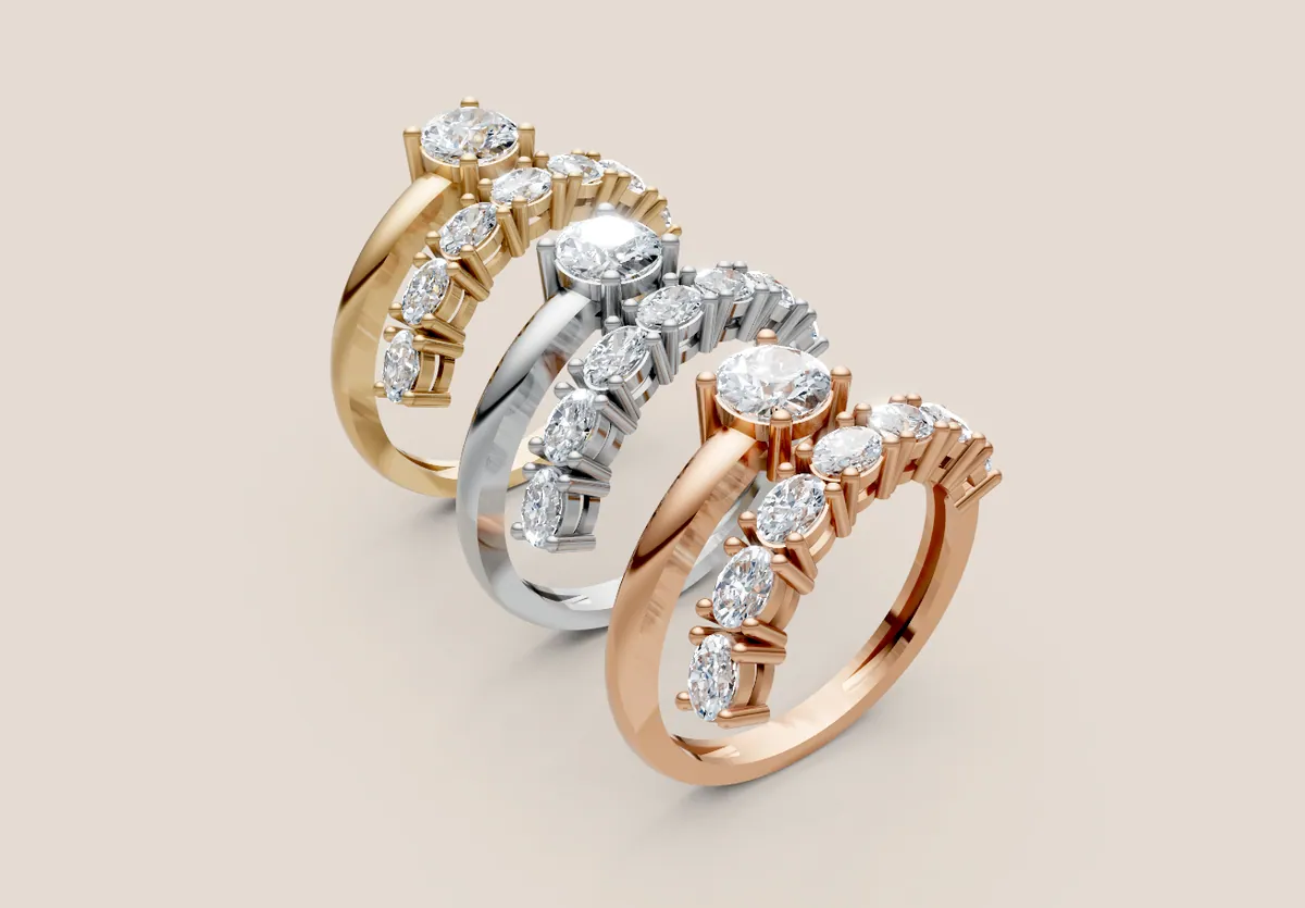 Fancy Diamond Ring R01001