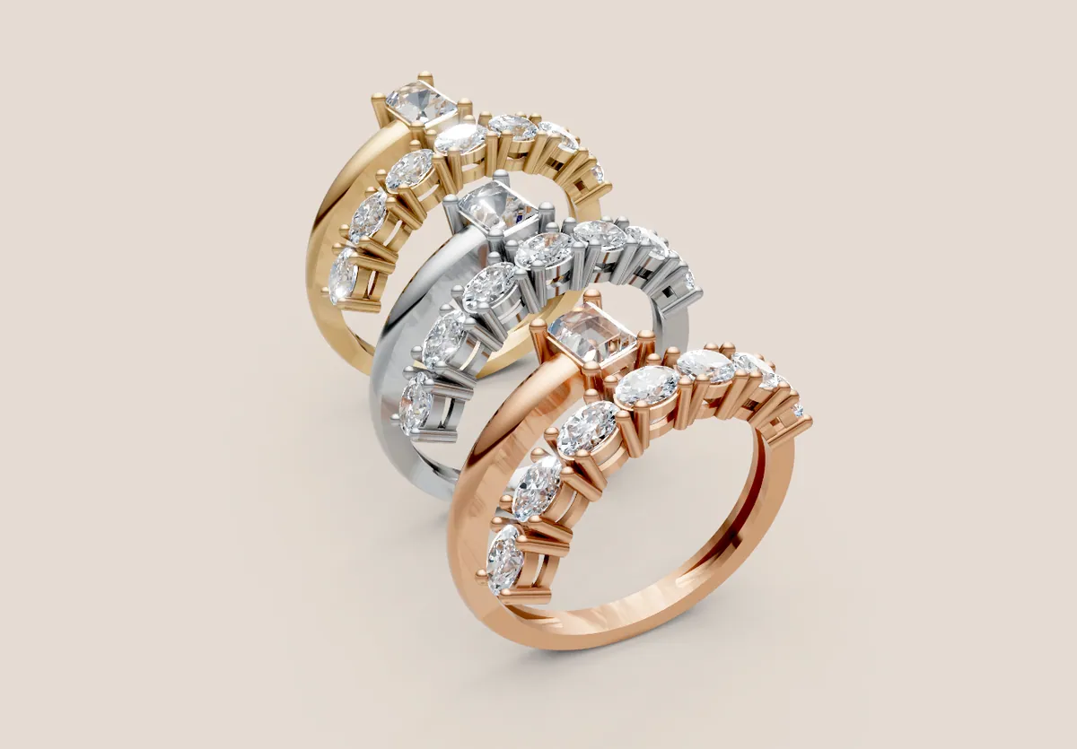 Fancy Diamond Ring R01005