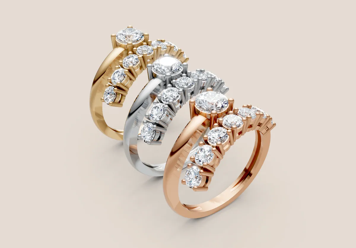 Fancy Diamond Ring R01009