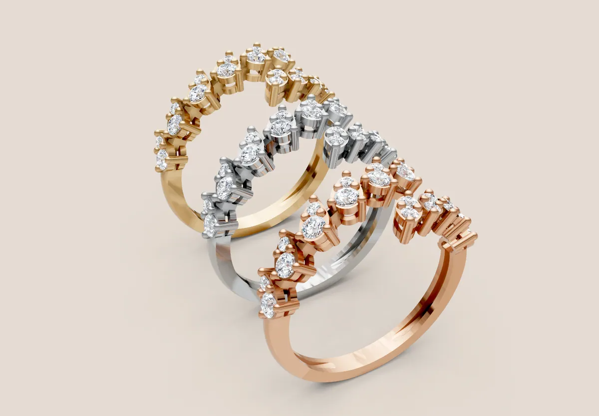 Fancy Diamond Ring R01021