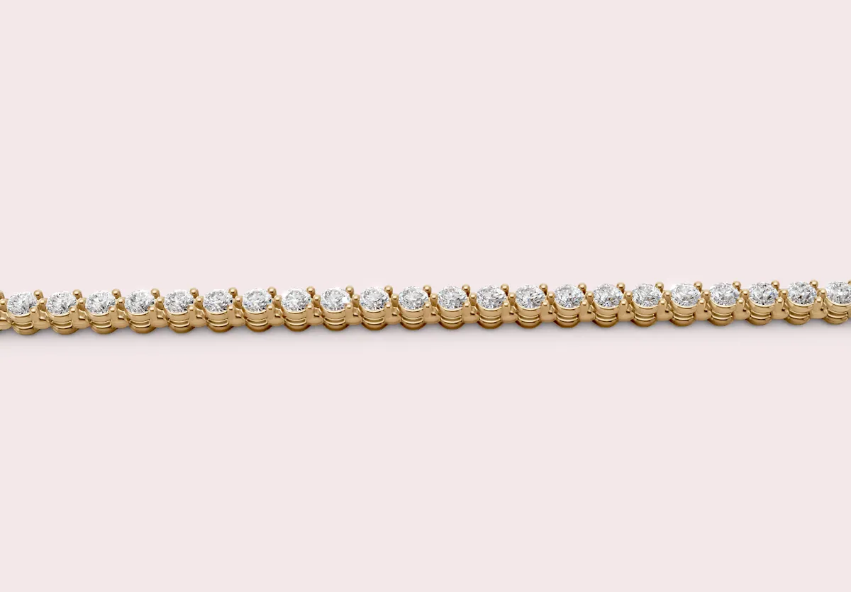 Tiger Prong Tennis Bracelet thumbnail 4