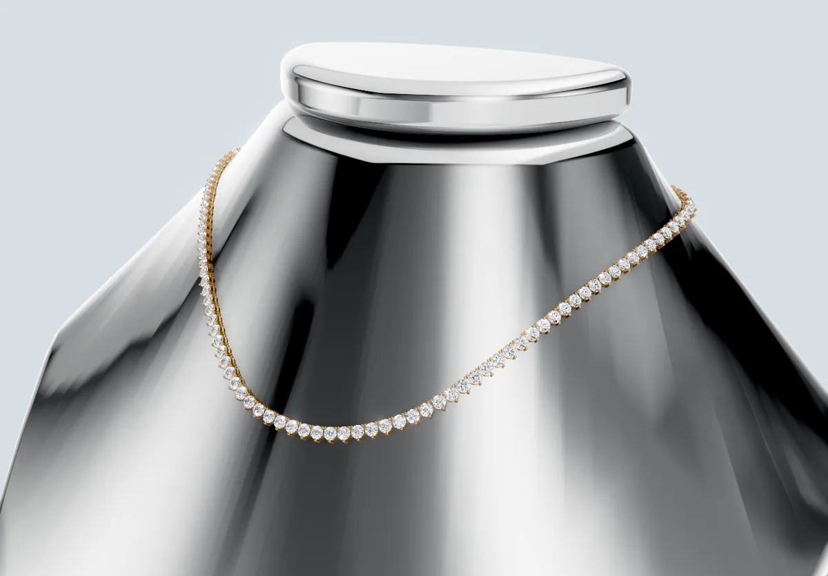 3-Prong Full Classic Necklace thumbnail 2