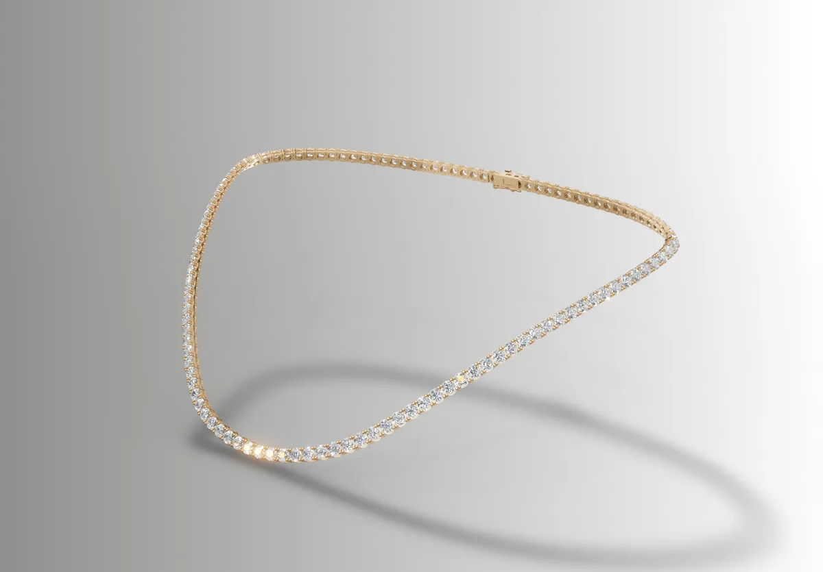 4-Prong Full Classic Necklace thumbnail 4