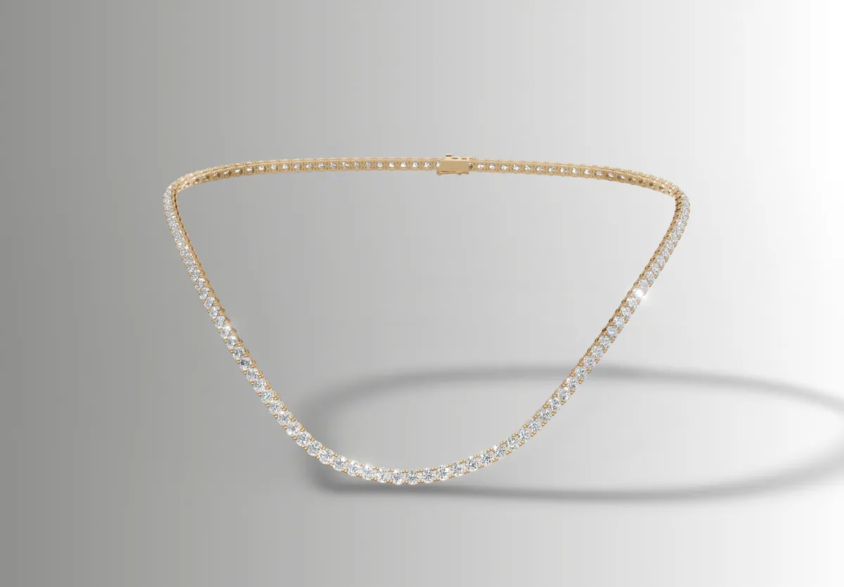 4-Prong Full Classic Necklace thumbnail 6