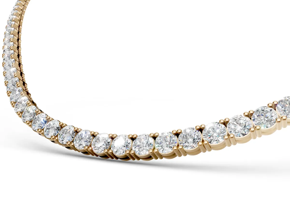 4-Prong Full Classic Necklace thumbnail 7