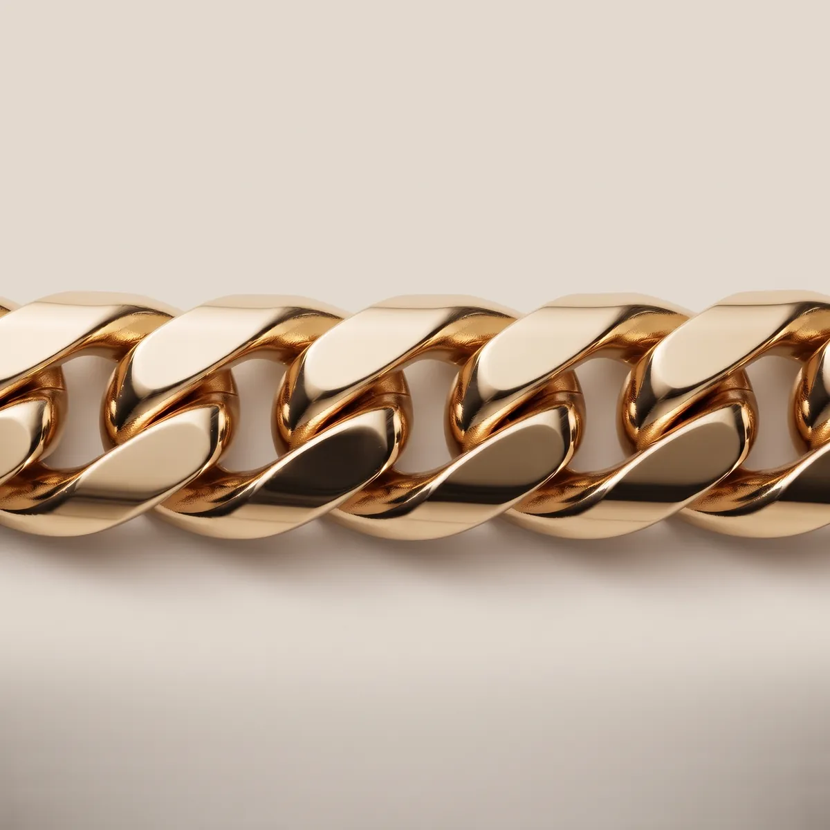 Diamond Miami Cuban Link Necklace CUBNK12 — 18K gold men's by RUT GOLD — view 4